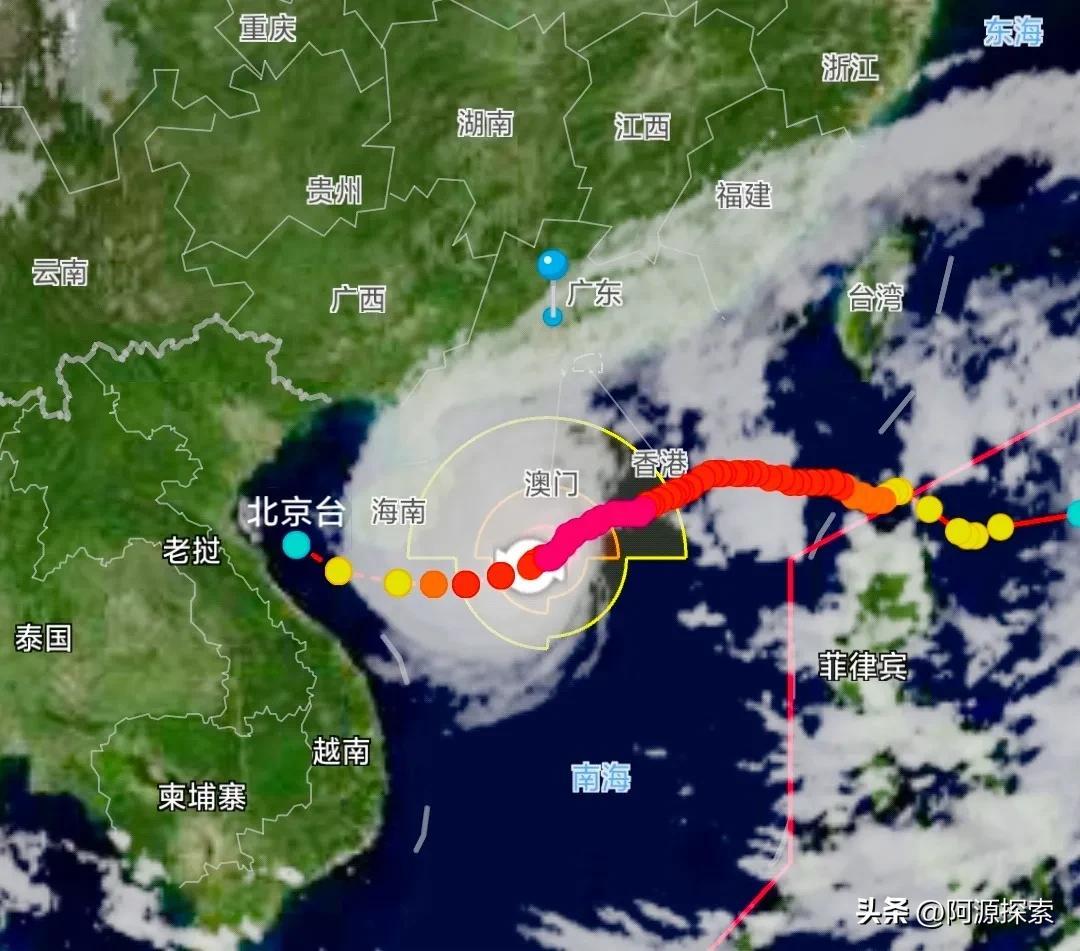 钦州台风最新动态，科技助力监测路线，智能守护安全