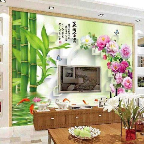电视墙壁画最新流行趋势，打造温馨家园与友情纽带