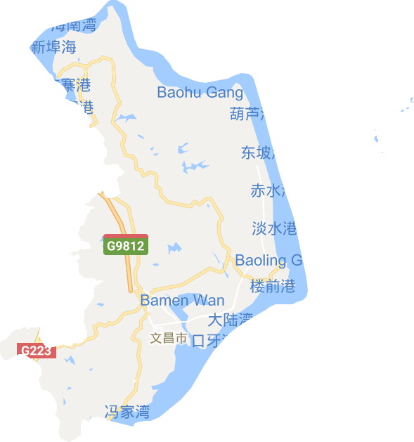 文昌市最新地图概览，全面探索文昌市地理版图